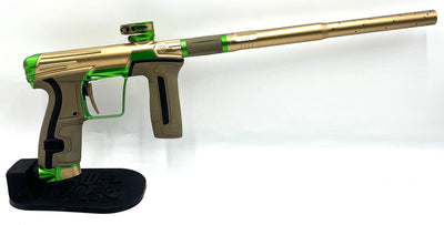 CS2 IMFAMOUS GEN1 GOLD/GREEN W/TAN GRIPS USED