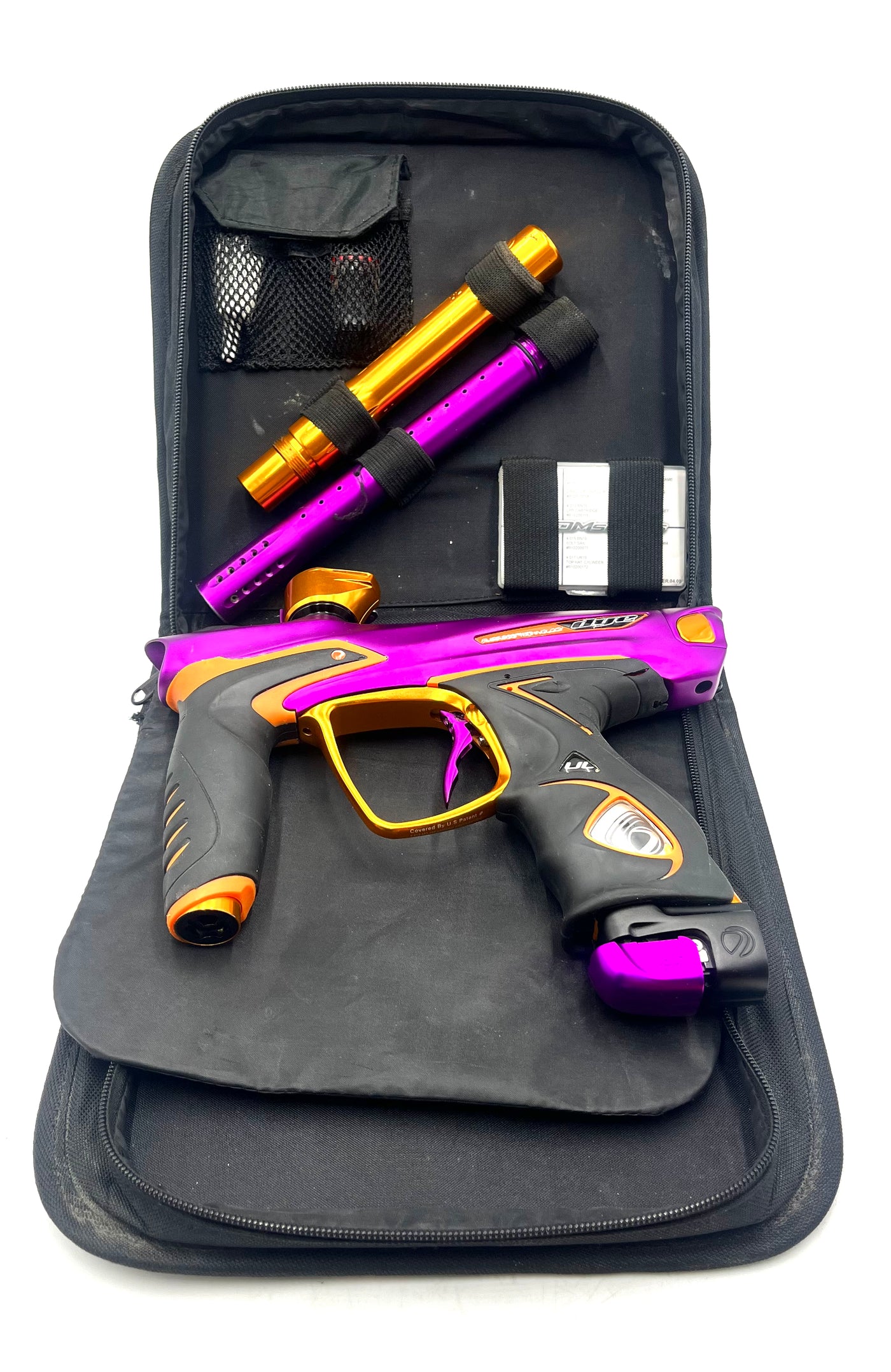 DYE DM14 ORANGE/PURPLE USED W/POPS ASA