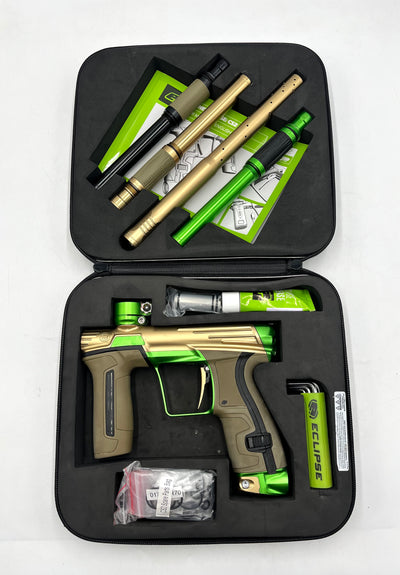 CS2 IMFAMOUS GEN1 GOLD/GREEN W/TAN GRIPS USED