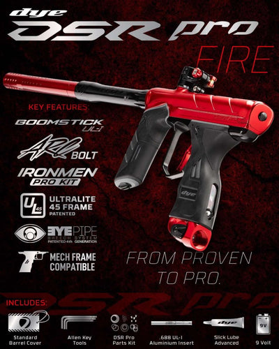 DYE DSR PRO FIRE - POLISH (BRAND NEW IN STOCK & SHIPPING) - P8Ball - Buy, Sell, Trade