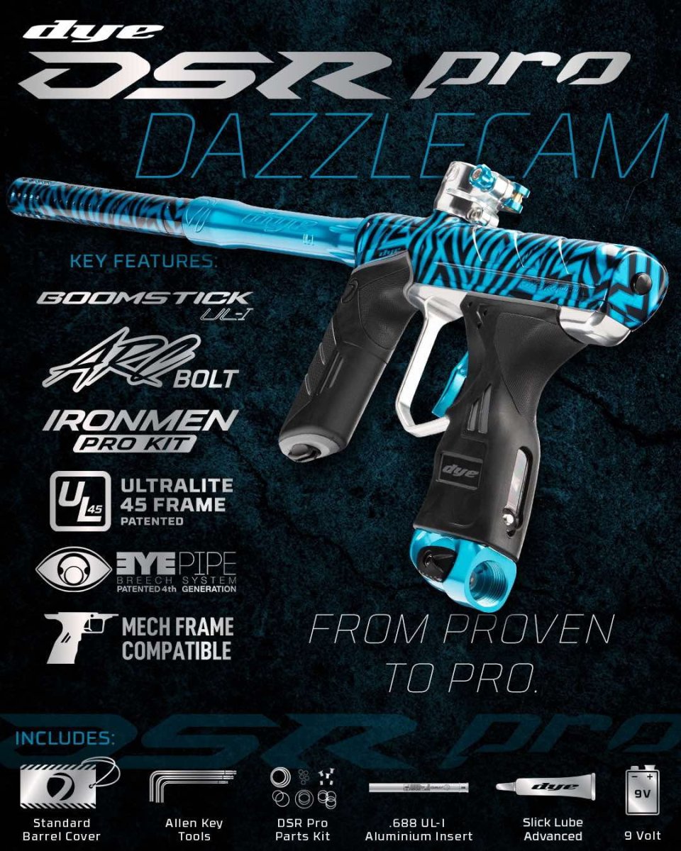 DYE DSR PRO PGA DAZZLECAM - POLISH (BRAND NEW IN STOCK & SHIPPING) - P8Ball - Buy, Sell, Trade