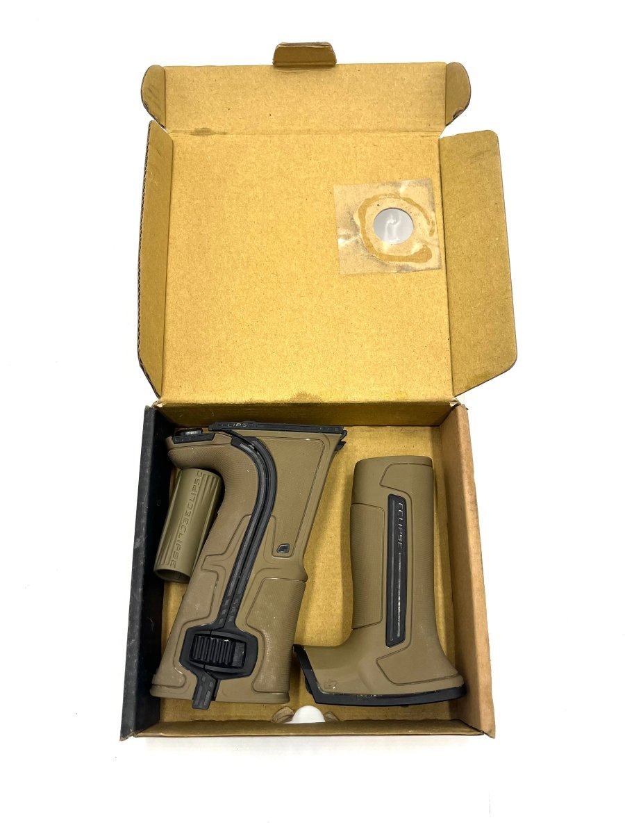 PLANET ECLIPSE CS3 TAN GRIPS USED MINTY - P8Ball - Buy, Sell, Trade