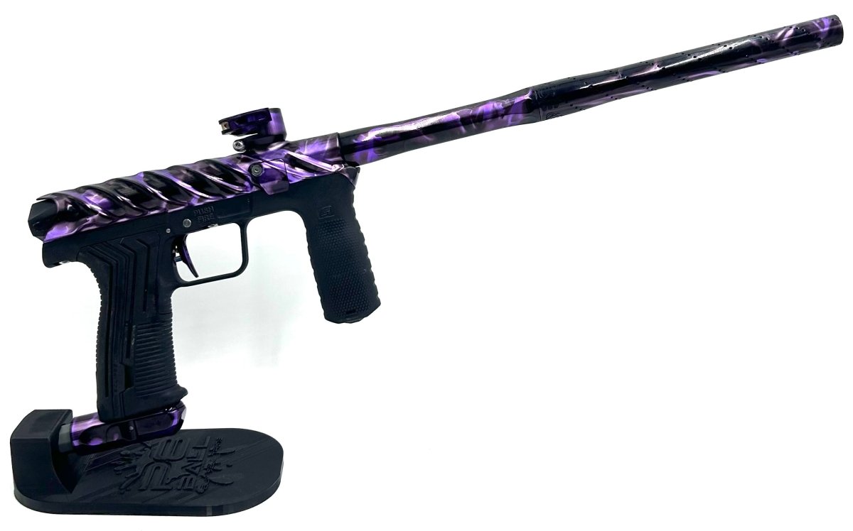 PLANET ECLIPSE TWISTER EMEK PURPLE/BLACK ANODIZED USED - P8Ball - Buy, Sell, Trade