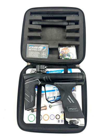 DYE DSR+ w/IMPRO KIT BLACK/SILVER USED - P8Ball - Buy, Sell, Trade
