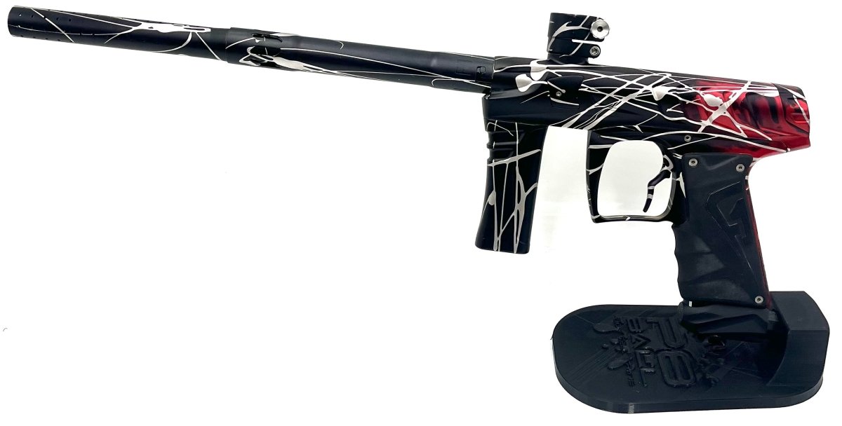 FIELD ONE FORCE V1 BLACK/RED SPLASH ANODIZING USED - P8Ball - Buy, Sell, Trade