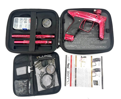 LUXE TM40 RED/WHITE ANODIZED USED - P8Ball - Buy, Sell, Trade