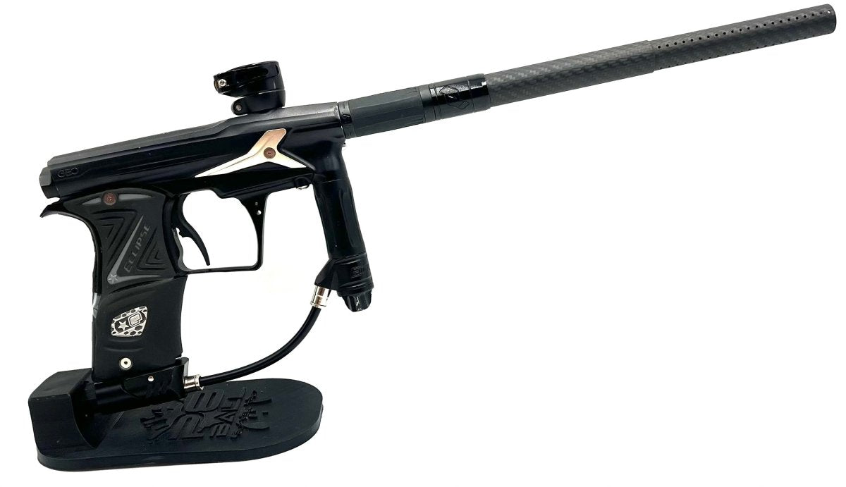 PLANET ECLIPSE STOCK GEO 3 MIDNIGHT W/VIOLENCE SCYTHE TRIGGER USED - P8Ball - Buy, Sell, Trade
